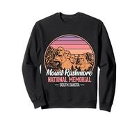 Art Vintage du Mémorial National de Mount Rushmore Sweatshirt