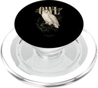 Art Vintage en Forme de Harfang des neiges et d'oiseaux, Observation de la Nature PopSockets PopGrip pour MagSafe