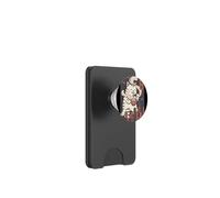Art Vintage Japonais Kaiju Ramen Monster Cool Looking Cat Art PopSockets PopWallet pour MagSafe