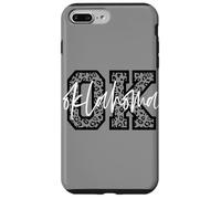 Art Vintage Oklahoma Game Day imprimé léopard Cool Fan Art Coque pour iPhone 7 Plus/8 Plus