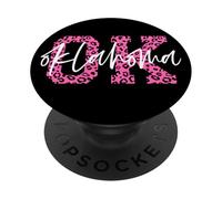 Art Vintage Oklahoma Game Day imprimé léopard Cool Fan Art PopSockets PopGrip Adhésif