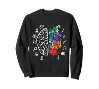 Art vs Science - Physique Chimie Maths Nerd Artiste Sweatshirt