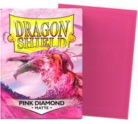 Arcane Tinmen Dragon Shield Sleeves Matte: Pink Diamond Sleeves (Box of 100), AT-11039