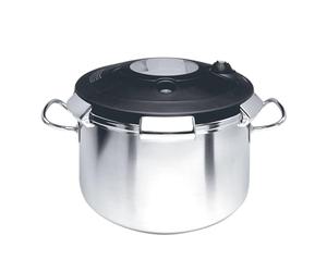 ART38215 - Autocuiseur vapeur grand volume pro, appareil de cuisson à pression Luna tous feux dont induction - Inox - Ø32cm x hauteur 19.5cm, 15l