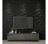 Art3dwallpanels Lot de 33 Panneau mural 3D en PVC pour décoration murale intérieure, panneaux muraux texturés 3D,30×30cm,3㎡