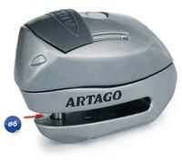 Artago 24 Sensor Alarm Disc Lock Argenté