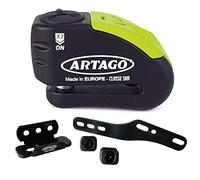 ARTAGO 30X7 Pack Antivol Bloque-Disque avec Alarme 120db Haute Sécurité + Support pour Honda CB650F et CBR650F, Homologué SRA et Sold Secure Gold