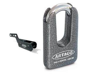 Artago 69T3 Pack Antivol Disque Haute Sécurité + Support pour Kawasaki Z900, Homologué SRA, Sold Secure Gold, ART4