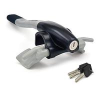 Artago 869 Antivol Voiture Haut de Gamme, Canne Antivol Voiture Plus Sûr Autour du Rayon, Bloque Volant Verrouillage Plus Pratique Presse&Clic, Bloc Barre Anti Vol Universel pour Auto SUV Camping-Car