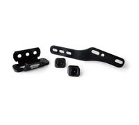 Artago Support antivol moto universel 30X K403 pour repose-pied amovible Noir