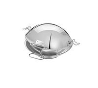 Artame ART32804 - Cataplana, Sauteuse, Wok - Tous Feux Dont Induction, INOX 18/10, Ø 36cm