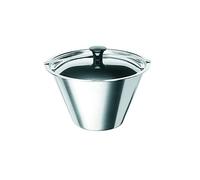 Artame, ART35516 Moule à Flan, Moule Bain-Marie avec Couvercle, 1,4 litres, Inox