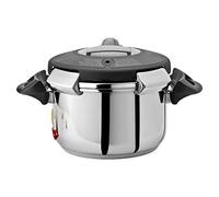 Artame ART38306 - Autocuiseur Vapeur, Appareil de Cuisson à Pression Ovni Tous Feux Dont Induction - INOX - 24cm, 6l