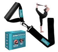 Artan Balance Sangle d'étirement de jambe avec stabilisateur de poignée en mousse, entraîneur de flexibilité professionnel et équipement d'étirement et de gymnastique portable pour danseurs de ballet