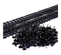 artapisserie.fr 10 Mètres Bandes de Clous Tapissier Anthracite Ø9,5mm