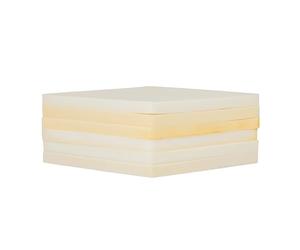 artapisserie.fr 6 Galettes de Chaise Carrées en Mousse A Recouvrir - 40 x 40 x 3 cm - Mousse de Rembourrage Tapissier Ameublement