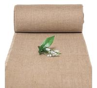 artapisserie.fr Chemin de Table en Jute 35cm x 5m pour Mariages, fêtes