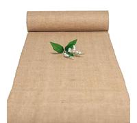artapisserie.fr Chemin de Table en Jute 40cm x 5m pour Mariages, fêtes