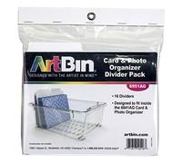 ArtBin 6951AG Lot de 16 intercalaires pour cartes et photos Blanc