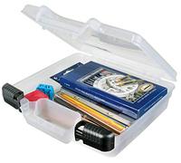 ArtBin 6972AB - Organiseur portable pour arts et loisirs créatifs - 25,4 cm - Avec poignée - Boîte de rangement en plastique - Transparent - 25,4 cm