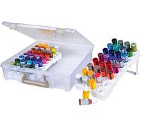ArtBin Super Sacoche avec Plateaux de Colle pailletée, translucide