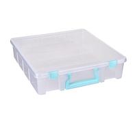 ArtBin Super Satchel Boîte de rangement transparente à 1 compartiment