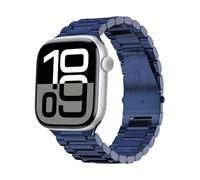 ARTCHE Compatible avec Bracelet Apple Watch 46mm 49mm 45mm 44mm, Premium Métal Acier Inoxydable Bracelet Compatible avec Apple Watch Séries 11 10 Ultra 3/Ultra 2/Ultra 9 8 7 SE3 SE2 SE 6 5 4, Bleu