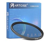 ARTCISE Filtre polarisant circulaire ultra-fin entièrement métallique CNC pour appareil photo reflex numérique Canon Nikon Sony 77 mm