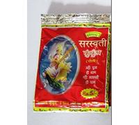 Artcollectibles India Lot de 5 poudres de kumkum Saraswati Inde hindoue Puja Temple Sindoor Roli Havan, religieux