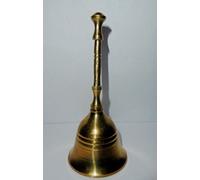 Artcollectibles India Petite cloche d'appel en laiton pour dîner, autel, prière, hindoue, Puja Diwali Laxmi Puja Aarti