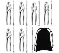 Artcome Ensemble d'outils pour fruits de mer comprenant 7 fourchettes et 6 casse-noix