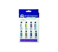 Royal Talens – Ensemble de gouaches Art Creation – Tubes 8 x 12 ml