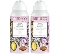 ARTDECO Body Repair Mousse - Mousse corporelle riche au parfum délicat de pivoine et de bergamote - 1 x 100 ml (Lot de 2)