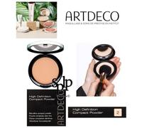 ARTDECO High Definition Poudre compacte ultra fine visage N°2 ivoire