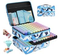 ARTDOT Accessoires Diamond Painting Boite de Rangement, 240 Emplacements pour Peinture Diamant 5D Complet Broderie Diamant Painting(Pôle Nord)