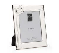 ARTÉ 10 x 15 cm, fabriqué en Italie, 25 ans de mariage, élégant plaqué argent, argent plaqué antioxydant, magnifique cadre en argent plaqué avec dos en bois acajou E121,25 °/10 x 15 cm