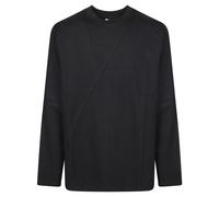 Arte Antwerp - Back Circle Logo Longsleeve - Homme - Tops - Noir - Taille: S