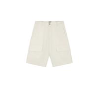Pantalons Corto Uomo Toile Cargo Shorts Creme CREAM TG30