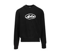 Arte Antwerp - Circle Logo Embroidery Sweater - Homme - Sweatshirts et sweats à capuche - Noir - Taille: XL