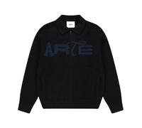 Arte Antwerp - Gilet zips Stencil - unisex - Sweatshirts et sweats à capuche - Noir - Taille: M