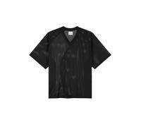 Arte Antwerp Multi T-shirt en maille a manches courtes avec col en V - Noir BLACK M