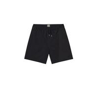 Arte Antwerp Short distordu short en nylon leger avec taille elastique - noir BLACK XL