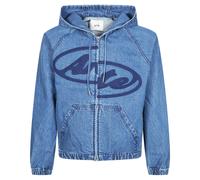 Arte Antwerp - Split Logo Denim Hood Jacket - Homme - Vestes - Bleu - Taille: M