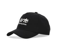 Arte Antwerp, unisex, Accessoires, Noir, Taille: ONE Size Casquette Courbée Logo Brodé Noir