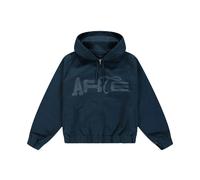 Arte Antwerp - Veste à capuche en toile Stencil - Homme - Vestes - Bleu - Taille: S