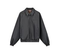 Arte Antwerp - Veste Bombers Uniforme Réversible en Cuir - Homme - Vestes - Noir - Taille: XL