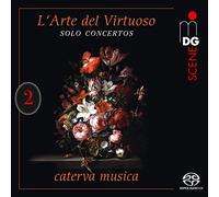 Wolfgang Amadeus Mozart – L'arte del Virtuoso Vol. 2 – Solo Concertos – CD – NAXOS