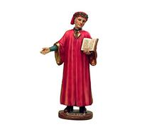 Arte e Storia by Paben Statue Dante Alighieri grand poète avec Divine Comédie en résine cm. 13 Souvenire Florence Italie