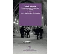 Arte povera Monument, contre-monument et histoire - Chiara Palermo - Mimesis - broché - Beau livre