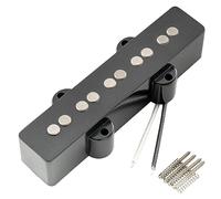 Artec JOA5 Alnico 5 Vintage Micro J-Bass Simple Bobinage Manche 6,5K Noir